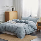 Simple&Opulence 100% Washed Linen Duvet Cover Set - Image 9