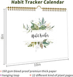 Habit Tracker Calendar，12 Monthly Habit Tracker Journal - Image 2
