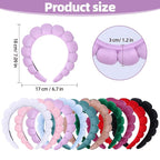 10 Pcs Velvet Cloth Spa Headbands - Image 2