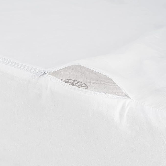 CirclesHome Wedge Pillow Cover 100% Cotton, Zippered Wedge Pillow Case Protector - Image 8