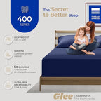 Thread Spread 100% Cotton Pillow Cases Queen Size Set of 2 - Image 2