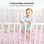 Yoofoss Baby Crib Sheets for Boys Girls, Fitted Crib Sheet 2 Pack for Standard - Image 6