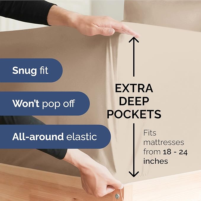 Extra Deep King Sheet Set - Image 3