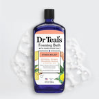 Dr Teal's Foaming Bath with Pure Epsom Salt, Stress Relief with Ginseng & Ginger - Image 8