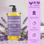MAJESTIC PURE Lavender Massage Oil - Image 2