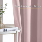NICETOWN Light Block Window Curtains 84" Length - Image 5