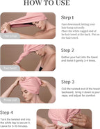 ROLSHOL 2 Pack Microfiber Hair Towel Wrap - Image 9
