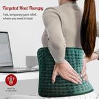Heating Pad for Back Neck Shoulder Pain Relief and Period Cramps, Large Heating - Image 5