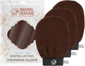 Natural Elephant Exfoliating Hammam Glove | Authentic Moroccan Kessa Body Scrub by NaturalElephant