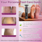 Professional Electric Foot Callus Remover, 9-Speed Cordless Foot File - Image 3