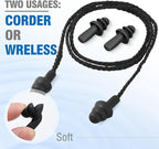 Tondiamo 200 Pairs Ear Plugs Reusable Silicone Earplugs - Image 3