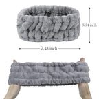 LAPOHI 3 Pack Microfiber Towel Headbands - Image 3