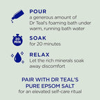 Dr Teal's Foaming Bath with Pure Epsom Salt, Relax & Relief with Eucalyptus & - Image 3