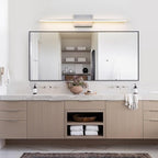 LED Brushed Nickel Vanity Light - Image 4