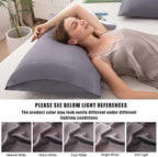 Pillowcases King Size 2 Pack, Cooling Viscose from Bamboo Pillow Cases - Image 7