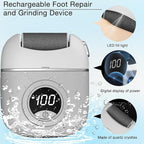 Callus Remover Foot File, Electric Foot File Grinding Machine Foot Repair and - Image 2