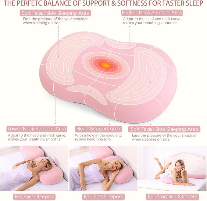 KEEPMOV Cervical Memory Foam Pillow: Neck Pillows - Image 2
