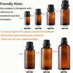 VolksRose 5~100ml 9 Holder Wooden Essential Oil Organizer - Image 4