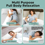 SCHNAUZER HOME Body Pillow, Memory Foam Body Pillows - Image 6