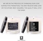 Lulu Candles | Jasmine, Oud & Sandalwood |Luxury Scented Soy Jar Candle | Hand - Image 2
