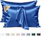 Silk Pillow Cases 2 Pack King Size Mulberry Silk Pillowcase Set of 2 by BRINGYOUTHEBEST