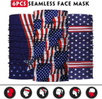 Venswell Neck Gaiter Face Mask Men Women, Seamless Bandana Rave Face Cover - Image 3