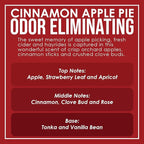 Cinnamon Apple Pie Odor Eliminating Highly Fragranced Candle - Image 4