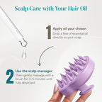 HEETA Scalp Massager 2 Pack for Hair Growth, Soft Silicone Bristles to Remove - Image 6