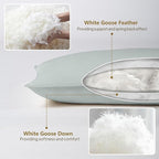 Goose Down Body Pillows for Adults, Large Body Pillow for Side Sleeper - Image 4