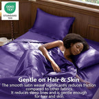 CozyLux Satin Sheets Queen Size Bed Set - Image 2