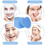 50-Count Facial Sponges Compressed, 100% Natural Cellulose Face Sponge - Image 6