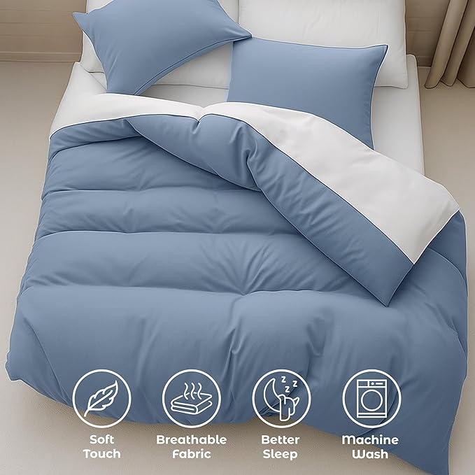 Pure Bedding California King Duvet Cover - Image 4