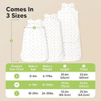 2-Pack Organic Baby Sleep Sacks, 100% Cotton - Image 6