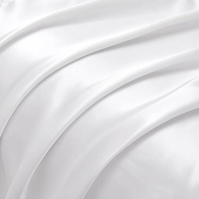 Satin Pillowcases with Zipper （20x26）, Standard Size Pillowcases Set of 2 - Image 5