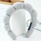 Spa Headbands for Washing Face Makeup Skin Care Women Bubble Facial Beauty - Image 3