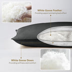 Goose Down Body Pillows for Adults, Large Body Pillow for Side Sleeper - Image 4