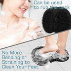 Shower Foot Scrubber Mat Back Washer Back Exfoliating Bath Wash Pad Wall - Image 3