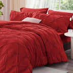BEDELITE Red King Size Comforter Set - Image 2