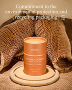 M&SENSE Cinnamon Pumpkin Scented Candles Christmas Decor, Natural Non Toxic - Image 6