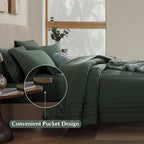 Monbix Queen Comforter Set - Image 4