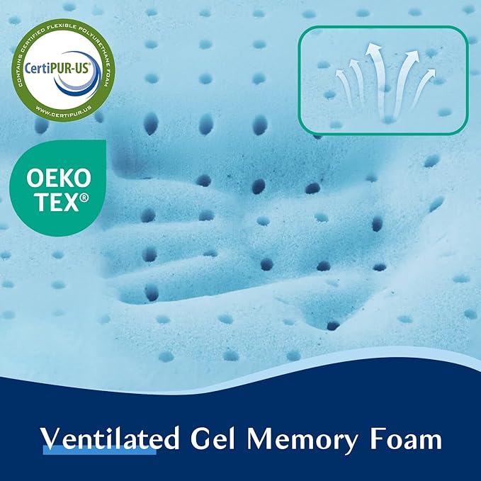 Camping Pillow with Memory Foam-Compressible Medium Firm, Ultralight Cooling - Image 4