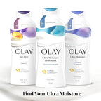 Olay Body Wash for Women, Ultra Moisture, For Extra Dry Skin, 24hr Moisturizing - Image 7