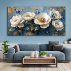 Flowers Canvas Wall Art - Image 4