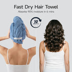 REDKISS Microfiber Hair Towel Wrap - Image 4