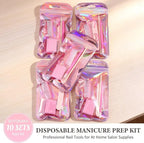 SUTOKAKA 10 Sets Disposable Manicure Prep Kit - Image 3