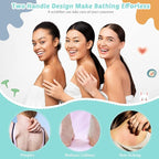 4 Pack Exfoliating Washcloth Back Scrubber Set, 2 Exfoliating Body Scrubber - Image 5