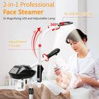 Professional Facial Steamer, 2 in 1 Facial Steamer on Wheels - Image 2