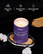 M&SENSE Large Lavender Soy Candles - Image 3