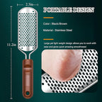 2 Pcs Foot Files Callus Remover, Stainless Steel Professional Pedicure Foot - Image 2