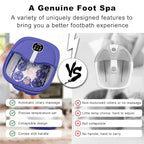 HOSPAN Collapsible Foot Spa Electric Rotary Massage, Foot Bath - Image 2